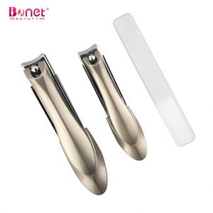 Men's Luxury Stainless Steel Curved Cuticle Nipper Dead Skin Remover Wide Jaw Opening