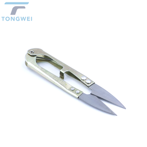 Small Metal Scissors Embroidery Thrum Yarn Fishing Cross Stitch Thread Cutter