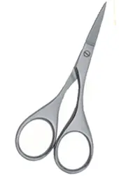 Cuticle Safety Scissor Art No SP-BT-1017 fine curved safety tips