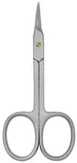 Fine Point Cuticle Scissors Art No SP-BT-1022 ergonomic handle