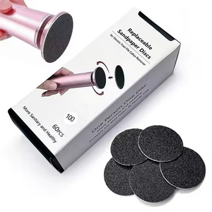 43mm 60pcs/Box Foot Rasp Electric Foot File Replaceable Sandpaper