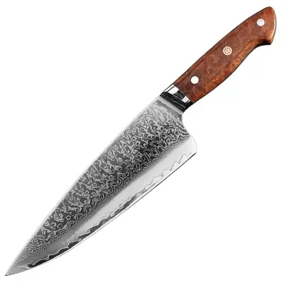 Forged Damascus Pattern Kitchen Knife ASB-9027