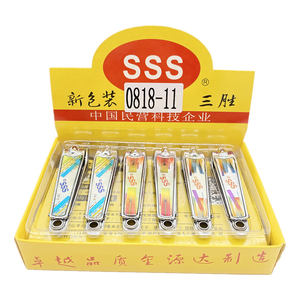 New Double Spring Fingertoe Nail Pliers Stainless Steel Nipper Thick Toe Nail Clippers SSS0818-11