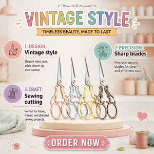 Factory Direct Fashion Cloth Handle Mini Cutting Scissors